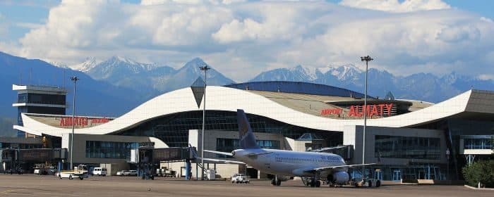 Arrival in Almaty